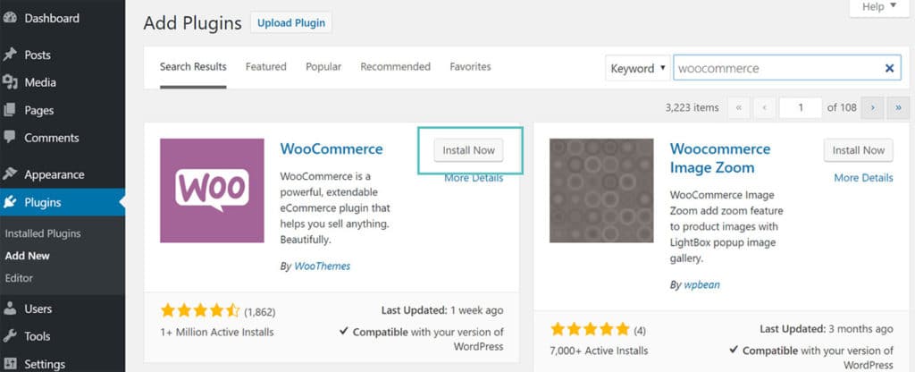 How to Create WooCommerce Store 1