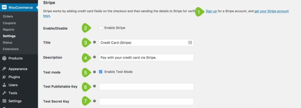 How to configure Stripe in WooCommerce - First steps in Stripe