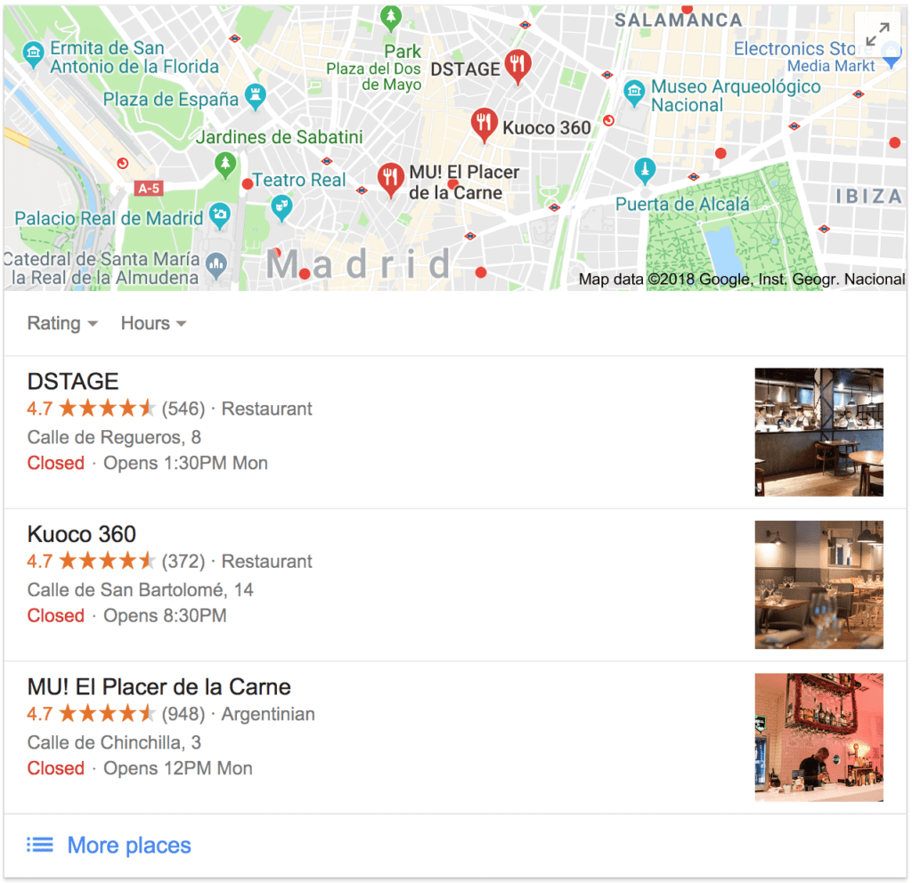 Improve your Ranking in the Local Results with Google My Business