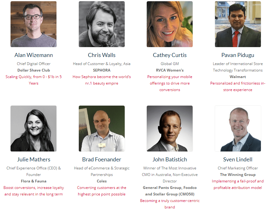 eTail Australia Speakers 2020