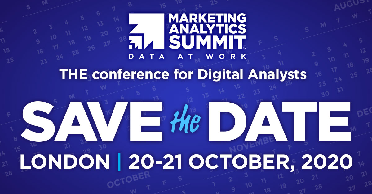 marketing analytics summit save date