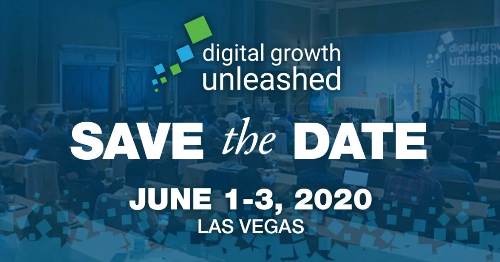 Save the date Digital Growth