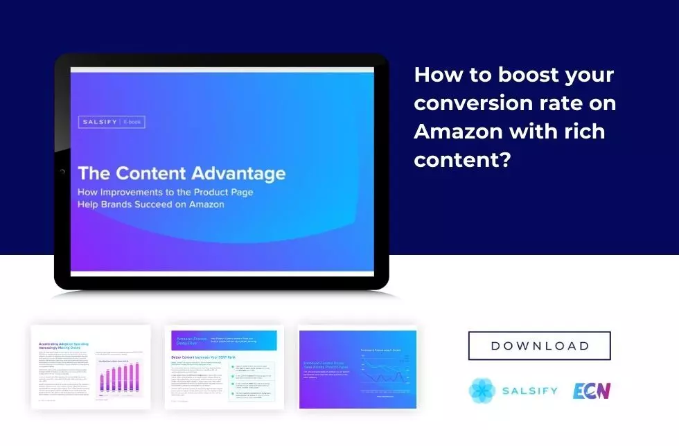 Salsify guide conversion rate on amazon