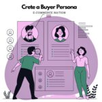 Create a buyer persona showed in an illustration