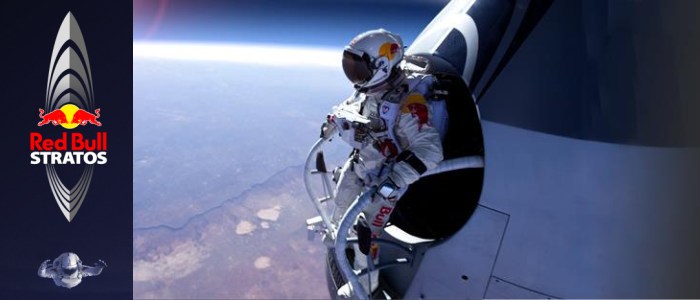 showing the Red Bull Stratos campaign as an example of Content marketing. 